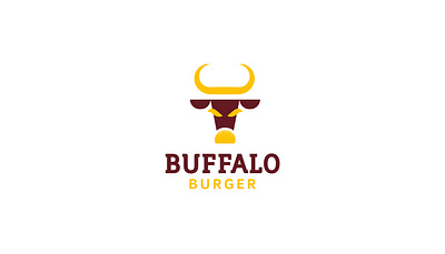 Buffalo Burger - logo design brand brand identity brand identity design branding design geometric illustration logo logodesign typography