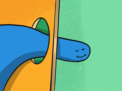 The other side happy hmmm other side push satisfaction wall worm