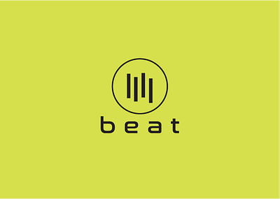 beat minimalist logo flat logo logo logo design minimal minimalist logo modern logo music logo