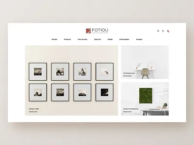 Fotiou adobe xd adobexd design graphic design illustration landing page ui uiux userinterface web