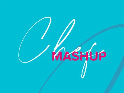 Chef Mashup Logo branding design logo logotype