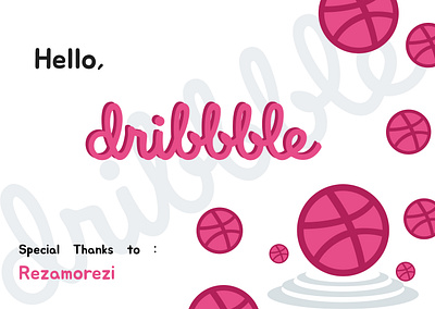 Hello dribbble