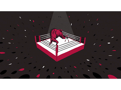 Can't Beat Me animation boxing cel animation character design frame by frame illustration motion design motion graphic motion graphics motiongraphics sport sports