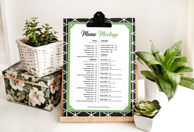 Free A4 Hotel / Restaurant Menu Mockup PSD a4 mockup free mockup hotel menu mockup menu design mockup menu mockup mockup psd restaurant menu mockup