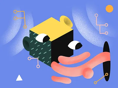 Smart Things ai artificial intelligence illustration machinelearning ux