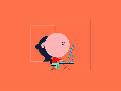 Happy gaming chair computer desktop game happy keyboard kid kids line monitor rimlight shadow table