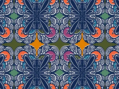 Agua Fria design drawing hand illustration line pattern textile