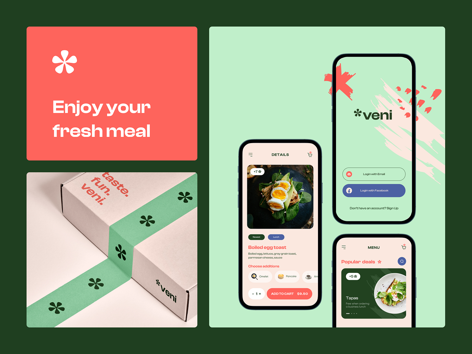 veni-brand-identity-and-mobile-app-for-food-delivery-by-outcrowd-on