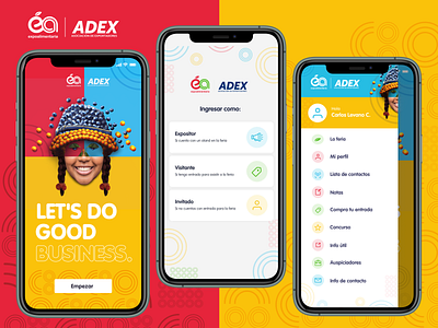 APP Expoalimentaria 2019 app branding design icon ui user friendly ux webdesign