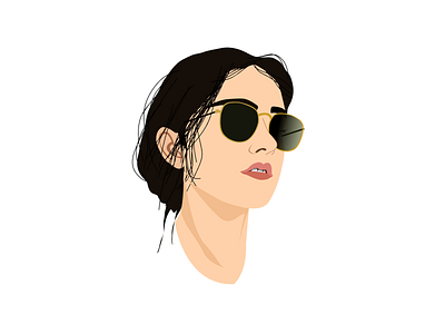 Sunshine art character character design design digital digital art digital design fashion figma graphic graphic design icon illustration inspiration model portrait sunglasses ui vector