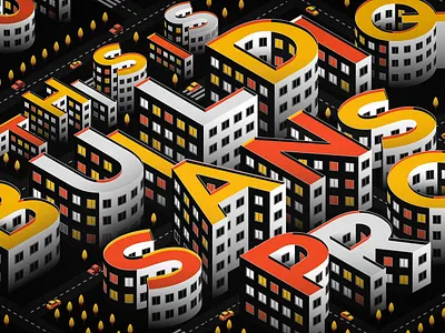 Buildiq Sans Pro typeface 3d branding building city design font illustration isometric logo magazine modular photoshop typeface typeface. lettering typogaphy typography design vector