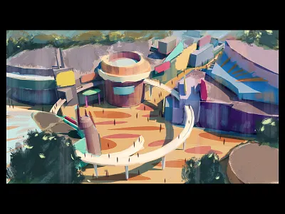 Cutting-Edge [W.I.P] concept art concept design digital painting drawing futurism illustration paint