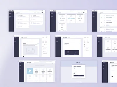 Grapple.io - Wireframes app high fidelity platform prototype research saas sketch ui uidesign ux uxdesign website wireframes