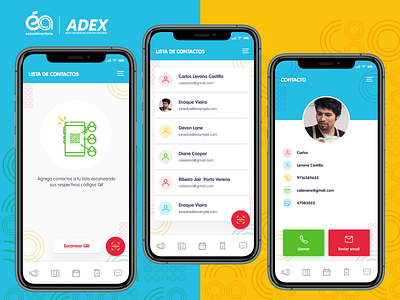 APP Expoalimentaria 2019 Networking app app design branding design ui user friendly ux vector