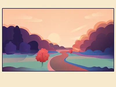 Autumn '19 2d adobe illustrator autumn colorful illustration vector