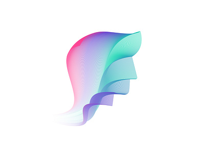 Human abstract abstract art artwork brand brand design colors design elegant flat human illustration minimalist ui vector