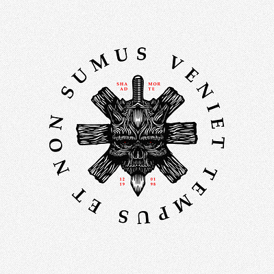 Skull ☠️ illustration letter logo logotype maserekt monogram skull skull art skull logo skulls symbol typography