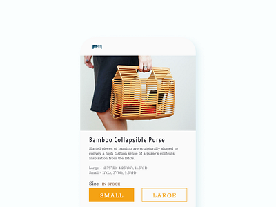 Product Stock | DailyUI096 dailyui 096 dailyui096 dailyuichallenge in stock product page stock uichallenge