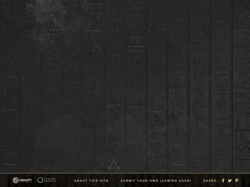 Assassin's Creed: Origins Panoramics assassins creed egypt origins panoramic ui web webflow website