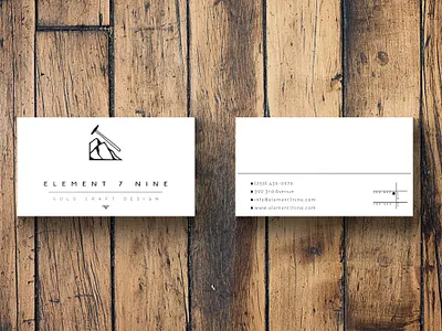 Element 7nine Branding branding branding and identity branding design gold craft goldsmith jewellery logo vintage