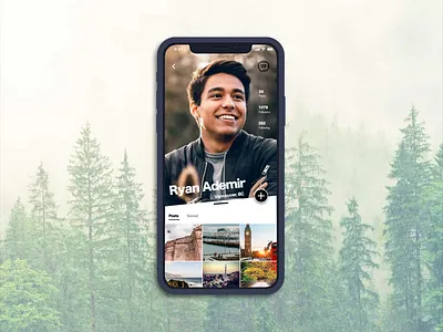 Daily UI | 006 | User Profile 006 app dailyui dailyuichallenge design ui user ux visual design