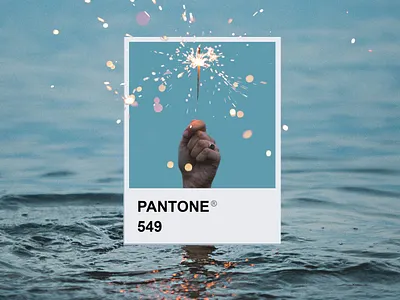 Pantone 549 blue pantone photograhy photoshop photoshop art pms summer