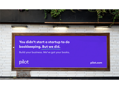 Pilot Billboards advertisement billboard bookkeeping campaign tech