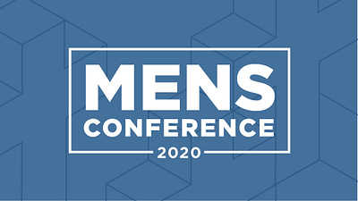 Mens Conference logo conference event mens