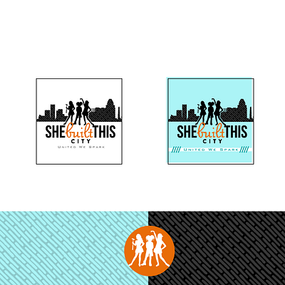 She Built This City Branding branding charlotte empowering women non profit