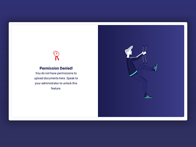 permissions denied app app design app interface error handling messaging modal ui design ux design