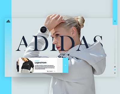 adidas originals concept adidas adobexd design fashion ui ux web website