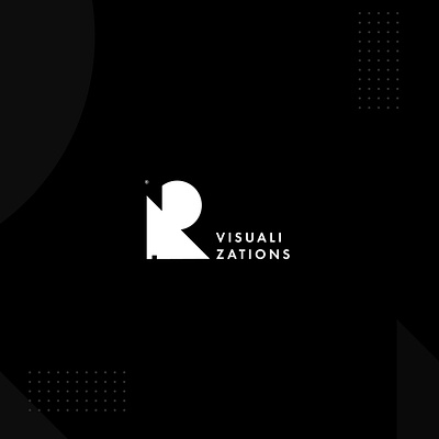 R Visualizations branding design illustration logo logo design logo design branding logodesign minimal typography