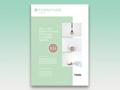 Flyer Furniture vol.2 design flyer flyerfurniture furniture furniture design template templatedesign