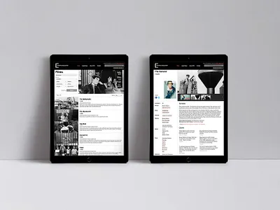 CFC Website for GHD Partners blackandwhite clean design minimal simple typography web