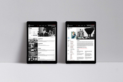 CFC Website for GHD Partners blackandwhite clean design minimal simple typography web