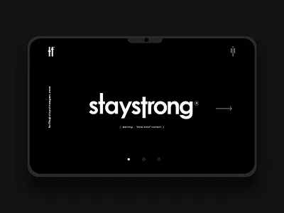 Coming soon staystrongmx.com color design designer development freelance page páginas tipografía type ui uiux ux