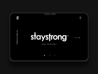 Coming soon staystrongmx.com color design designer development freelance page páginas tipografía type ui uiux ux