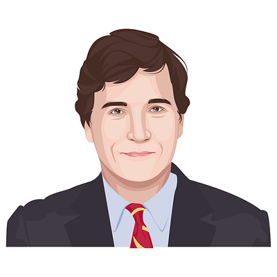 tucker vector art illustration illustrator portrait vector vexel work