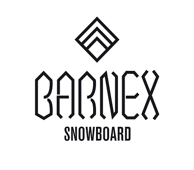 Logo Barnex black black white branding corporate design flat logo logo design logotype snowboard