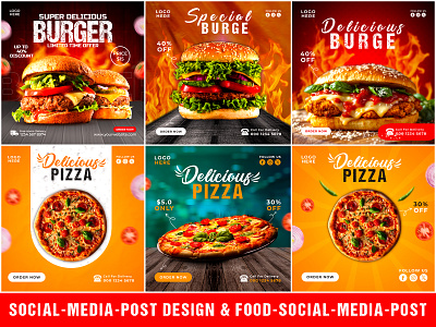 social-media-post design & food-social-media-post red