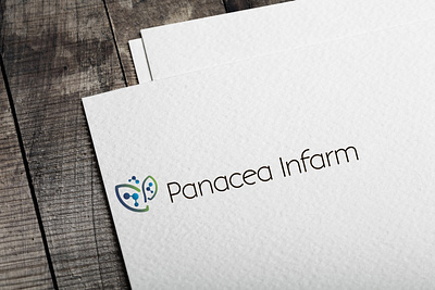 Logo and web design for https://panacea-infarm.com/ branding corporate identity design logo logodesign webdesign