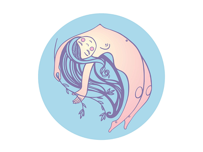 Nimph character design digital illustration feminine graphic design graphic illustration illustration ink illustration