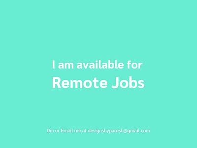 Available For Remote designer jobs product designer remote uidesign uxdesign