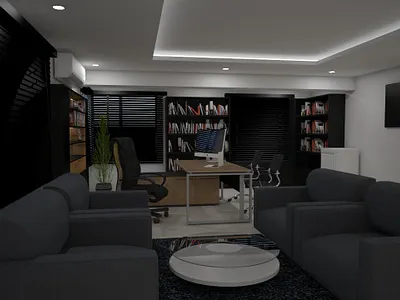 MD Office Design 3d 3d art 3d modelling branding cinema4d design dribbble illustration model