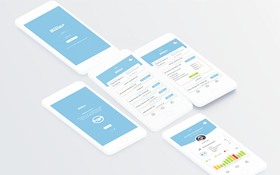 Biller app design ui ux