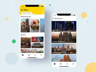 Travel planner barcelona mobile mobile app mobile ui planner travel trip trip planner ux