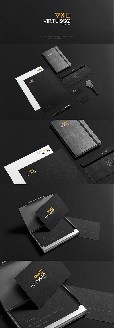 Virtuoso Media logo logo design logodesign logos logotype