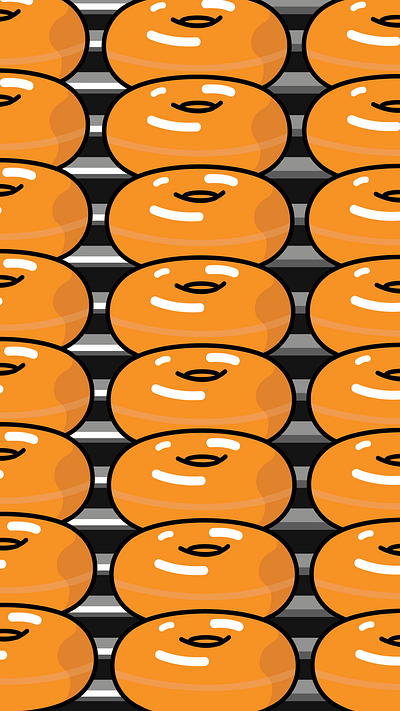 DONUT FACTORY donuts drawing illustration wallpaper