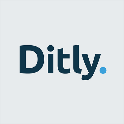 Ditly Logo branding graphic design logo
