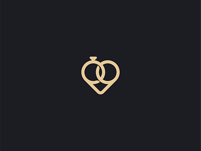 infinity heartrings design icon